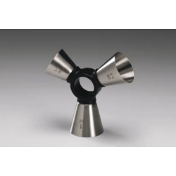 Zicco A 1003 Üçlü Çelik Jigger - 15/22,5/28 ml. 