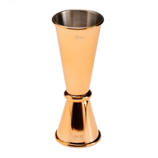 Zicco BA 03C Bakır Kaplama Jigger 25/50 ml.