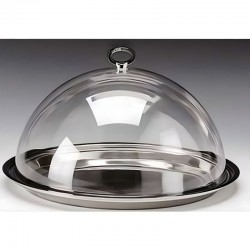 Zicco Polycarbonat Kapaklı Fanus 35 cm. - ZCP 655