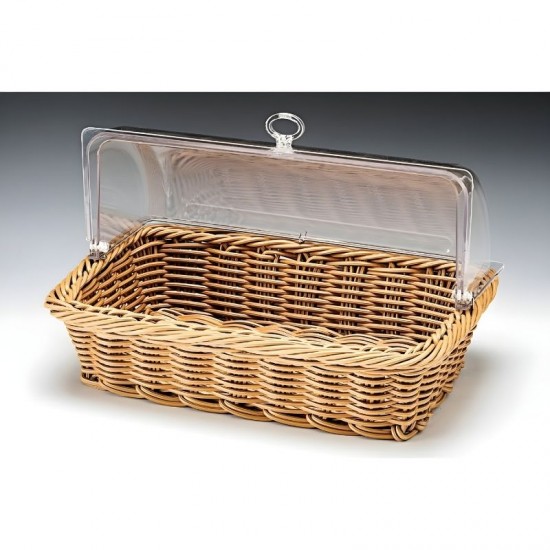 Zicco Polycarbonat Rolltop Kapaklı Sepet 44 x 29 cm. - ZCP 662 Zicco Polycarbonat Rolltop Kapaklı Sepet 44 x 29 cm. - ZCP 662