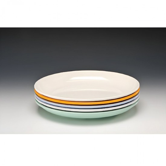 Zicco Melamin Teşhir Tabağı Beyaz 35x26xH:4,5 cm