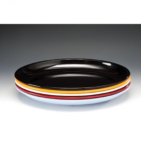 Zicco Melamin Teşhir Tabağı Sarı 48x34xH:5,5 cm