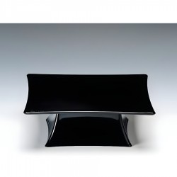 Zicco Polikarbon Siyah Teşhir Standı 25x25x7 cm.