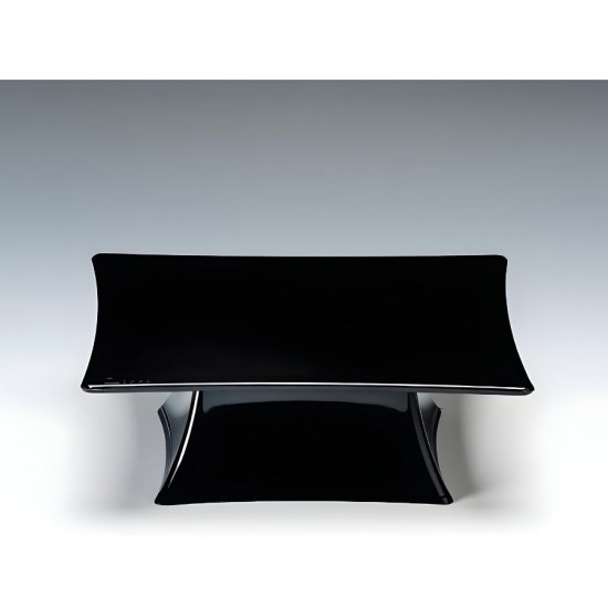 Zicco Polikarbon Siyah Teşhir Standı 25x25x7 cm.