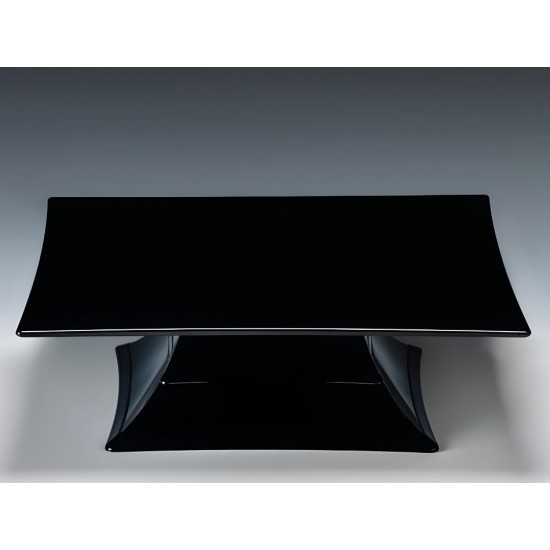 Zicco Polikarbon Siyah Teşhir Standı 30x30x10 cm.