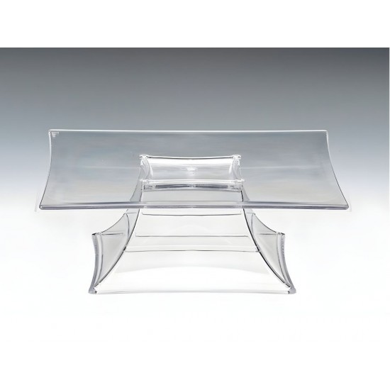 Zicco Polikarbon Siyah Teşhir Standı 30x30x10 cm.