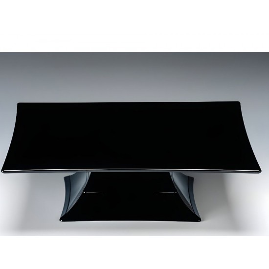 Zicco Polikarbon Siyah Teşhir Standı 35x35x10 cm.