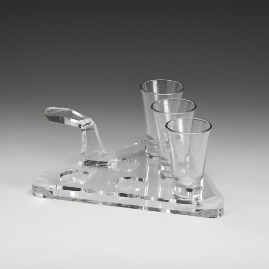 Zicco Akrilik Tekila Shot Servisi 22x22 cm.