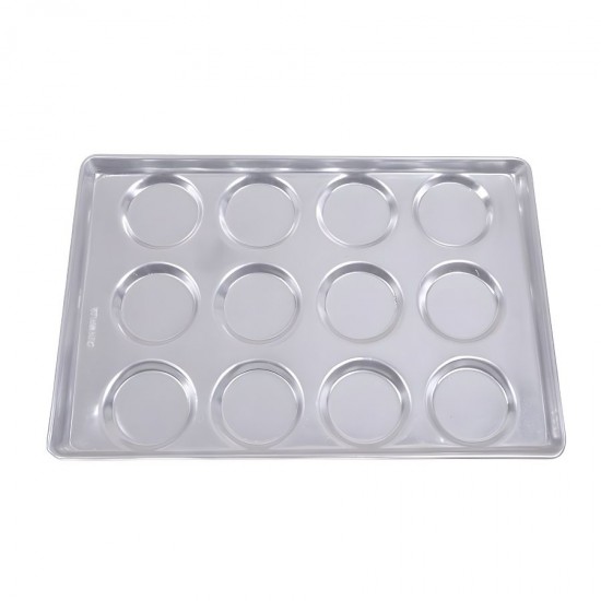 Almetal Alüminyum Hamburger Ekmek Tavası 60x90 cm. 35 Gözlü