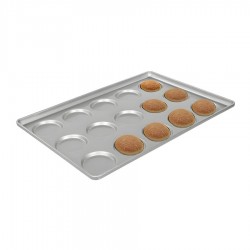 Almetal Alüminyum Hamburger Ekmek Tavası 60x90 cm. 35 Gözlü