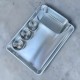 Almetal Alüminyum Hamburger Servis Tepsisi 33 x 24 cm.