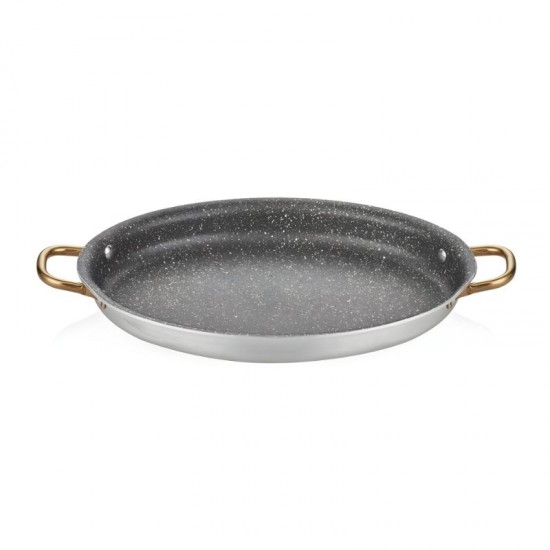 Altınbaşak Alu Granit Oval Omlet Tava 28 x 21 x 4 cm. - A 117OS 28S