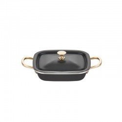 Altınbaşak Black Pearl Mini Kare Sahan 12 x 14 cm. - A 118KC 14