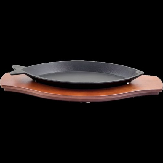 Altınbaşak Döküm Demir Balık Tava + Mdf - A 213 05