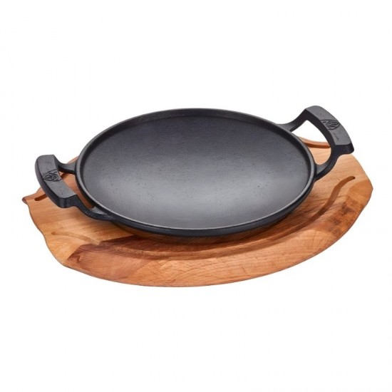 Altınbaşak Döküm Demir Sac Kavurma 20 cm. + Nihale - A 120SK 20A