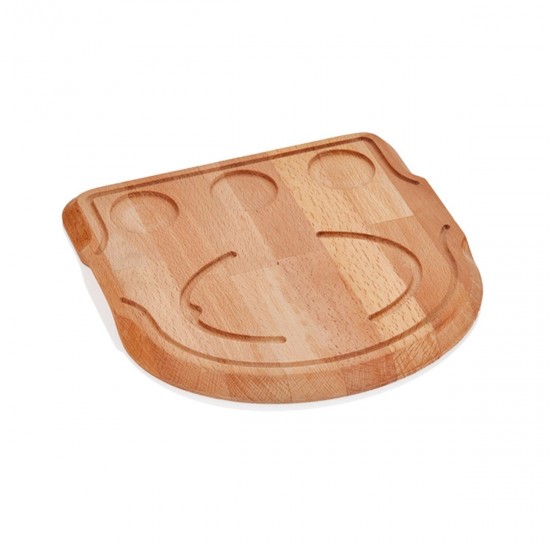 Altınbaşak Kayın Pan. Nihale Ahşap Altlık 24 x 17 cm. - A 122DD 2417