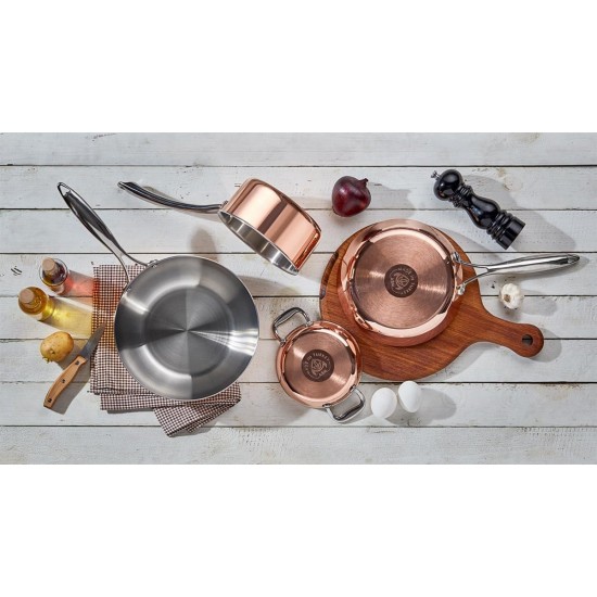 Altınbaşak Multi Metal Bakır İndüksiyon Wok Tava - A 103WK 24