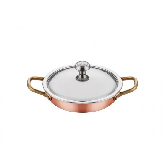 Altınbaşak Multi Metal Bakır Yumurta Sahanı + Kapak - A 101YS 12K