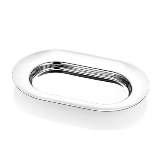 Altınbaşak Paslanmaz Oval Espresso Tepsi 12 x 19 cm. - A 548 01
