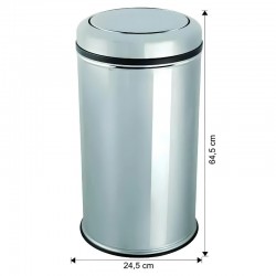 Arı Metal Döner Kapaklı Çöp Kovası 27 Lt.