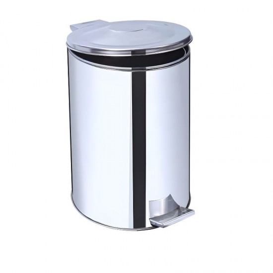 Arı Metal Paslanmaz Pedallı Çöp Kovası 45 Lt.