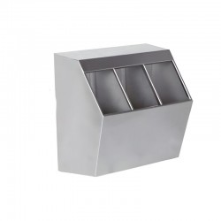 Arı Metal Paslanmaz Galoş, Bone, Maske Kabı, 3 Gözlü