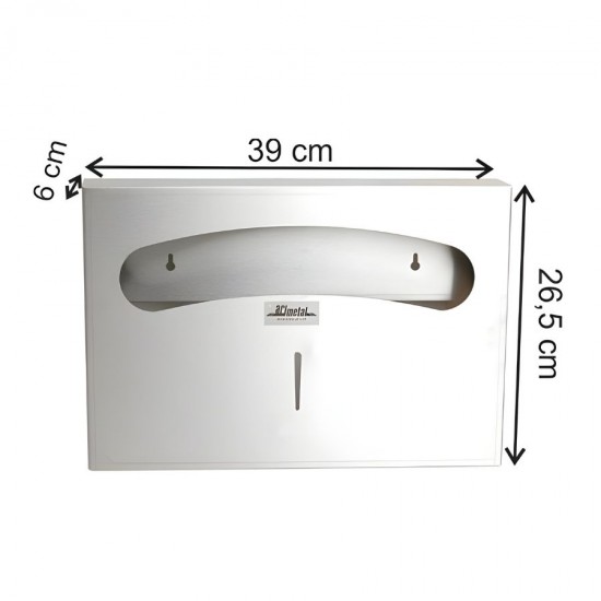 Arı Metal Paslanmaz Klozet Kapak Kağıtlığı