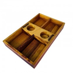 Ahşap İreko Tatlı Sunum Kasası 23 x 36 cm.