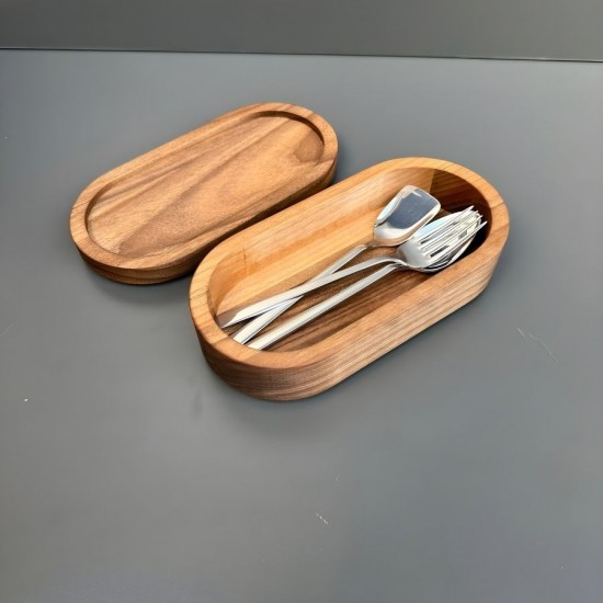 Ahşap Çatal Kaşık Kutusu
