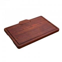 Ahşap İroko Klasik Steak Sunum Tahtası 37 x 27 cm.