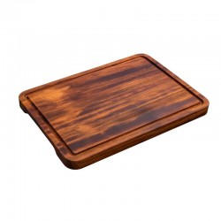 Ahşap İroko Steak Tahtası 30 x 20 cm.