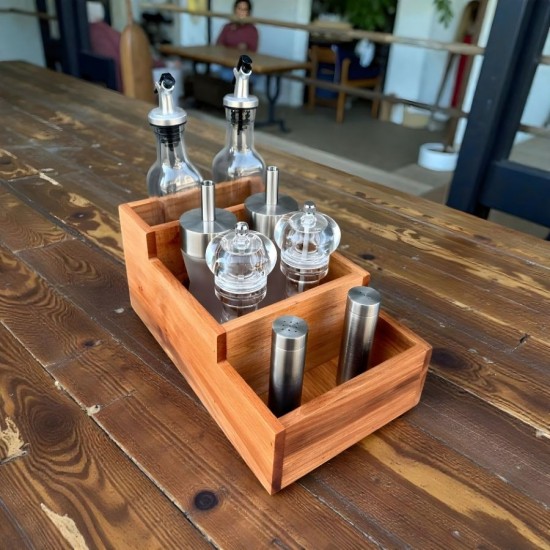 Ahşap Yağlık, Sirkelik, Tuzluk Standı