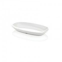 Atlas Melamin Oval Kayık Tabak 15 cm.