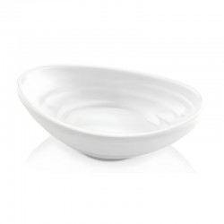 Atlas Melamin Oval Sosluk Beyaz 10 cm. - 750