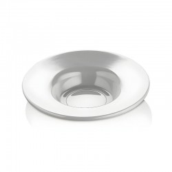 Atlas Melamin Soft Çay Tabağı Beyaz - B348