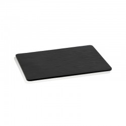 Atlas Melamin Teşhir Tabak Mat Siyah 33 x 52 Cm.