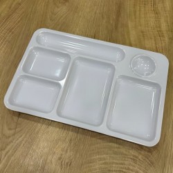 Atlas Melamin Kahvaltılık 6 Gözlü Tabldot