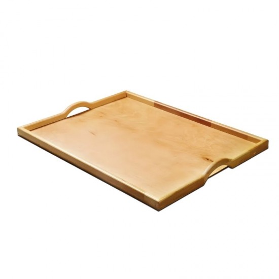 Biradlı Ahşap Meze Tepsisi 50 x 70 cm. - GRV-1811 Biradlı Ahşap Meze Tepsisi 50 x 70 cm. - GRV-1811