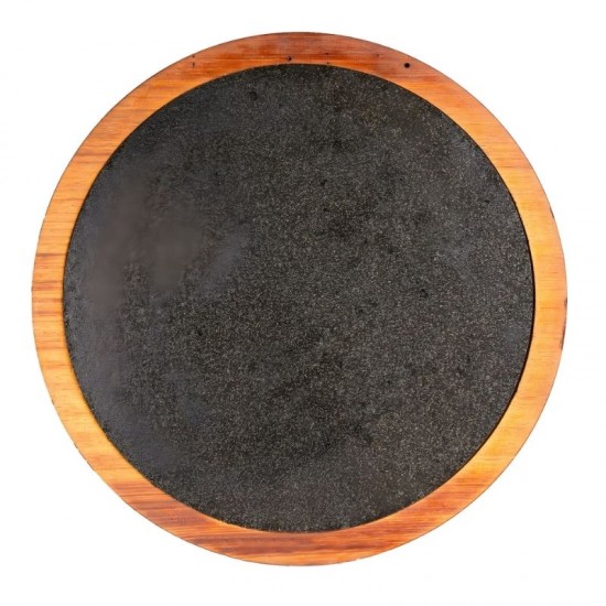 Biradlı Bazalt Taşlı Steak Tahtası - GRV-1851 Biradlı Bazalt Taşlı Steak Tahtası - GRV-1851