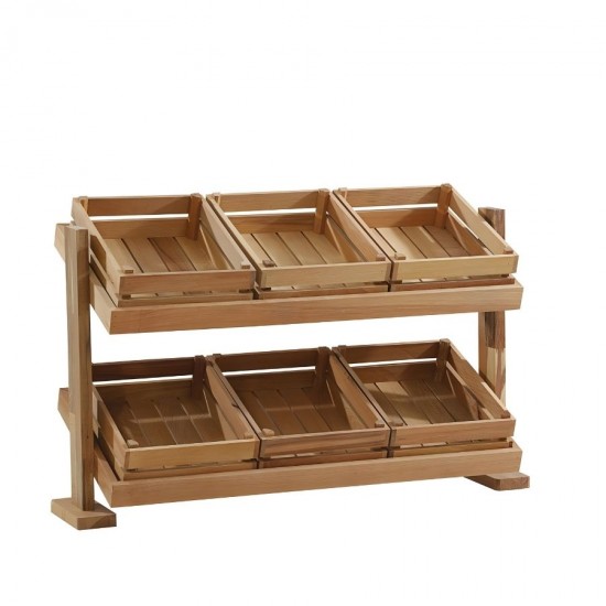 İki Katlı Açık Büfe Sunum (3’lü)