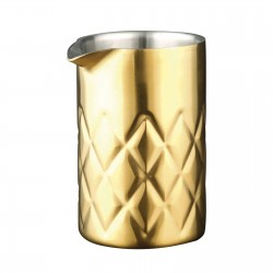 Biradlı Çelik Mıxıng Glass (Altın) (540 cc) Grv-239-Altın