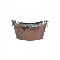 Biradlı Çelik Şişe Kovası Bakır | GRV-1015-BAKIR