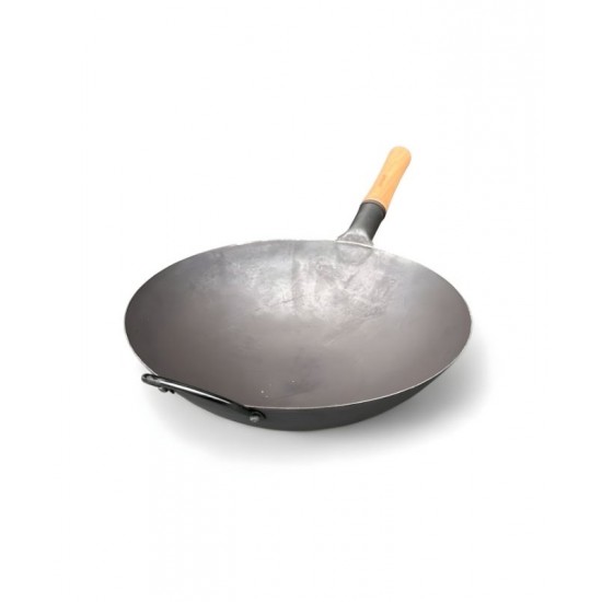 Groovy Karbon Çelik Wok Tava Grv-w36 Çin Tavası 36 cm.