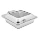 Biradlı Ekonomik Chafing Dish 2/3 - GRV-4023 Biradlı Ekonomik Chafing Dish 2/3 - GRV-4023