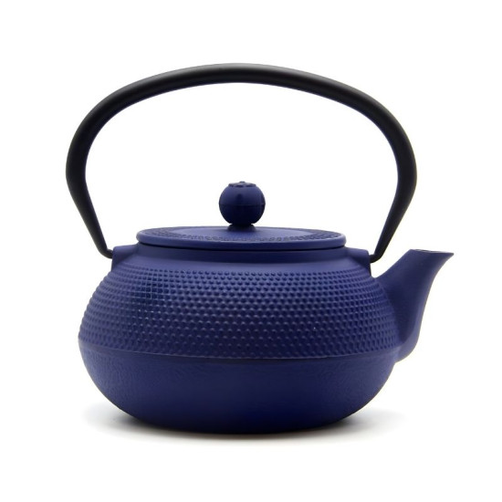 Biradlı Döküm Demlik Mavi (300 cc.) - GRV-TDM-300