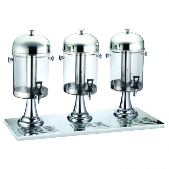 Biradlı 3'lü Meyve Suyu Dispenseri - BRD-S 10400 Biradlı 3'lü Meyve Suyu Dispenseri - BRD-S 10400
