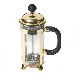 Biradlı Lüks French Press Altın - GRV-D5