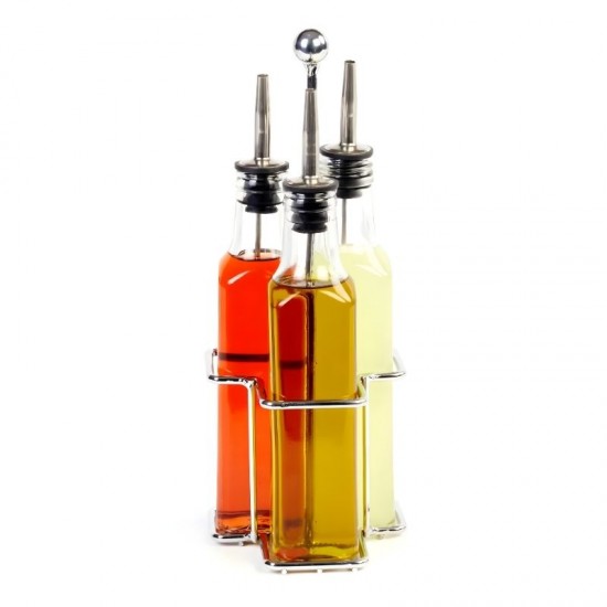 Biradlı Üçlü Yağlık Takımı (Kare) - GRV-274