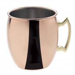 Biradlı Çelik Moscow Mule Bardak Bakır 500 cc BRD-M100-BAKIR Biradlı Çelik Moscow Mule Bardak Bakır 500 cc BRD-M100-BAKIR