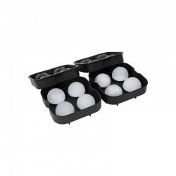 Biradlı Dörtlü Top Silikon Buz Kalıbı | GRV-013 Biradlı Dörtlü Top Silikon Buz Kalıbı | GRV-013